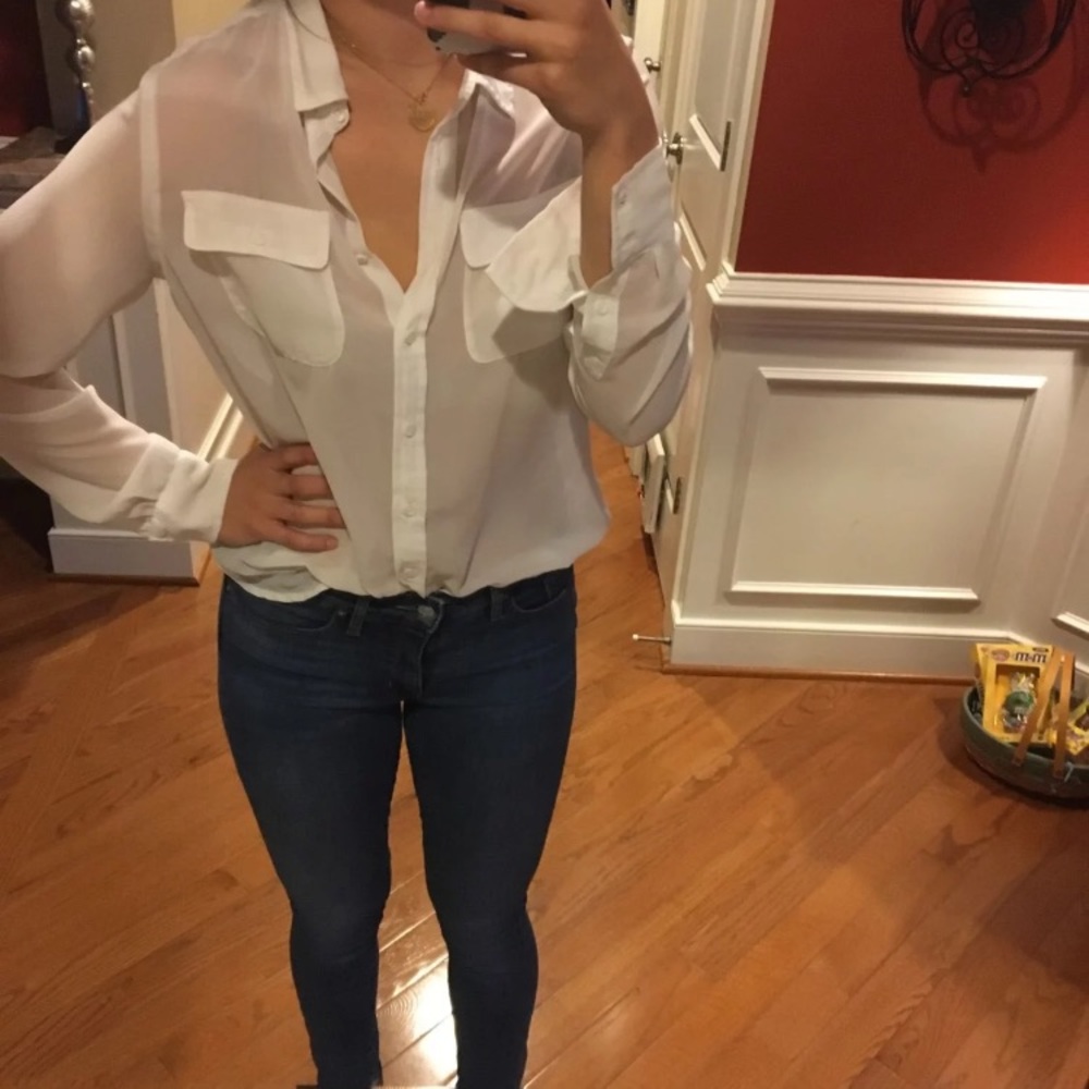 White Button Down
